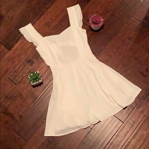 White Mini Dress by Mona B size small, NWOT
